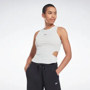 Reebok Apparel Women Cutout Tank Top Purgry