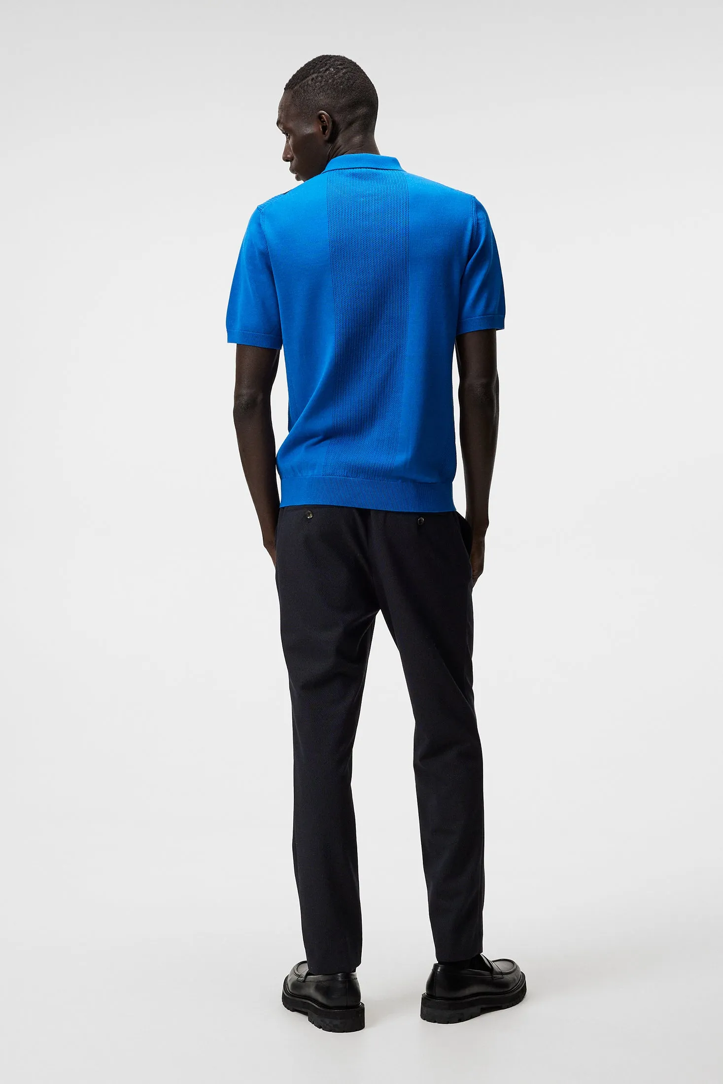 Rey Striped Polo / JL Navy