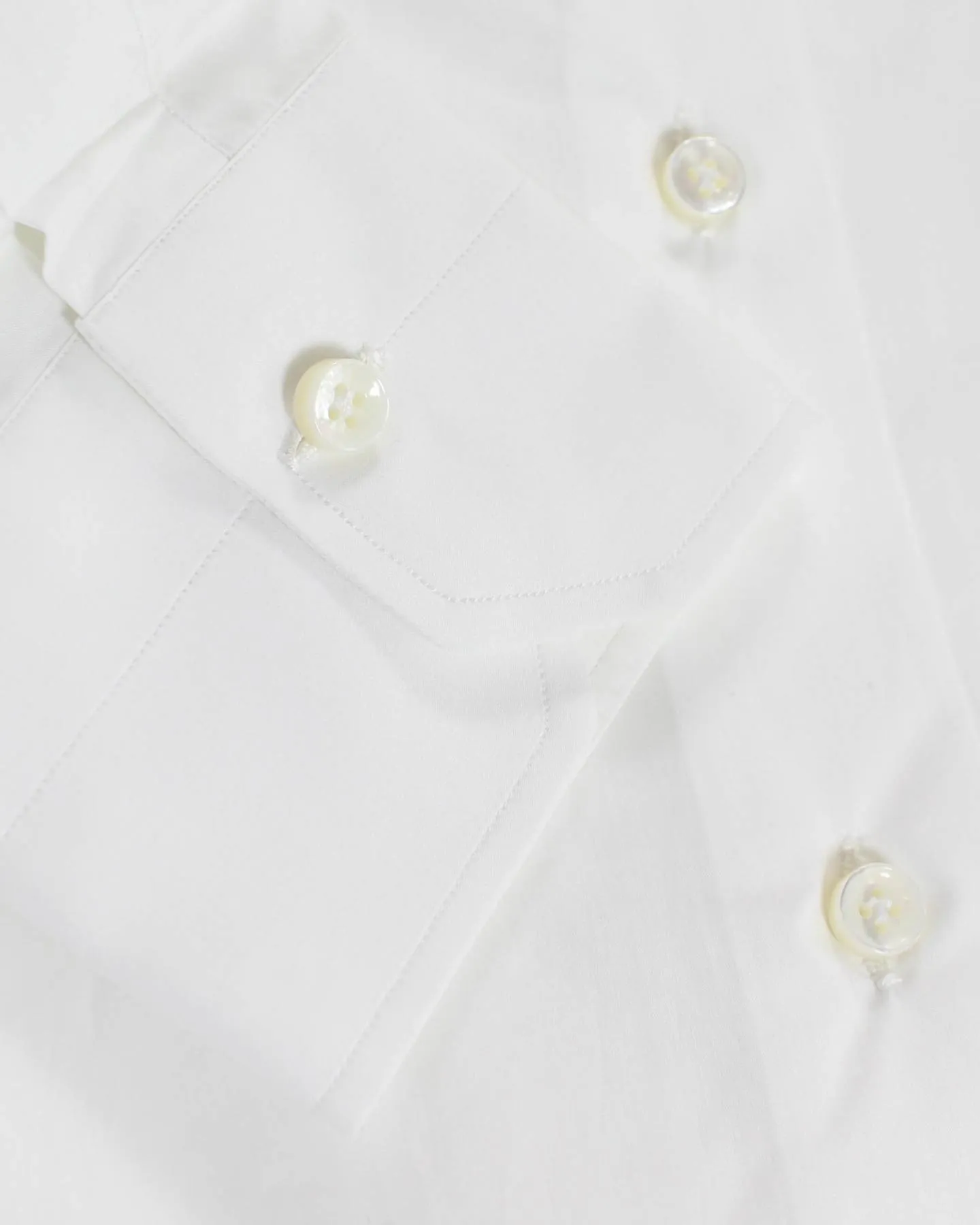 Sartorio Dress Shirt White 37 - 14 1/2 Slim Fit