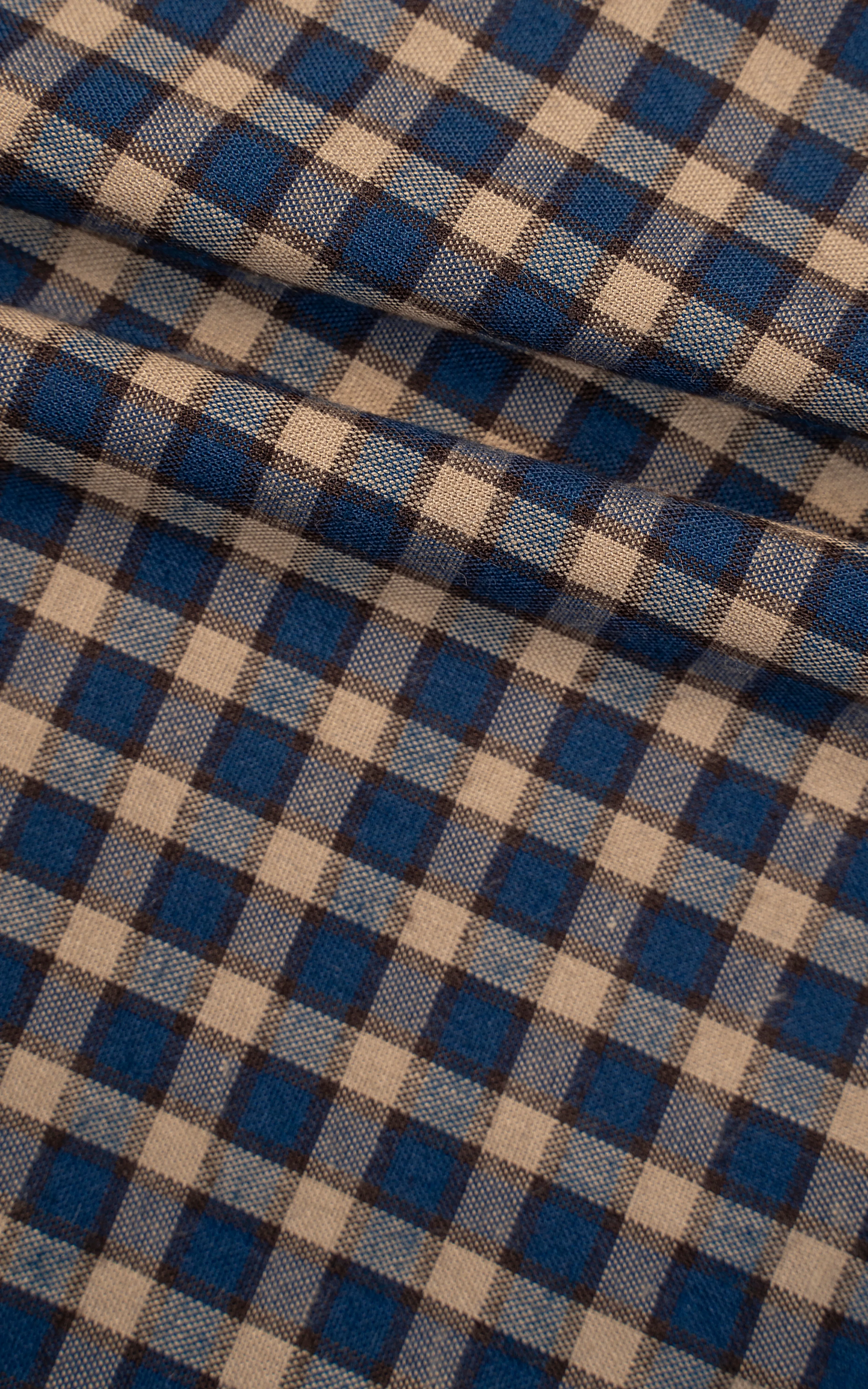 SEMI FORMAL SHIRT HALF SLEEVE NAVY CHECK