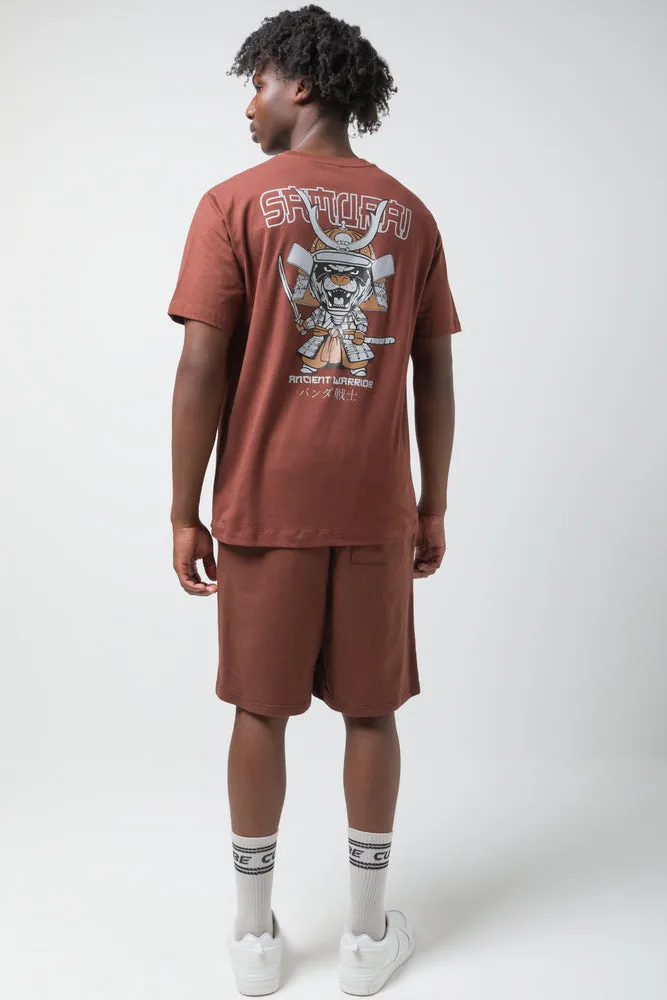 Short Sleeve T-Shirt Brown