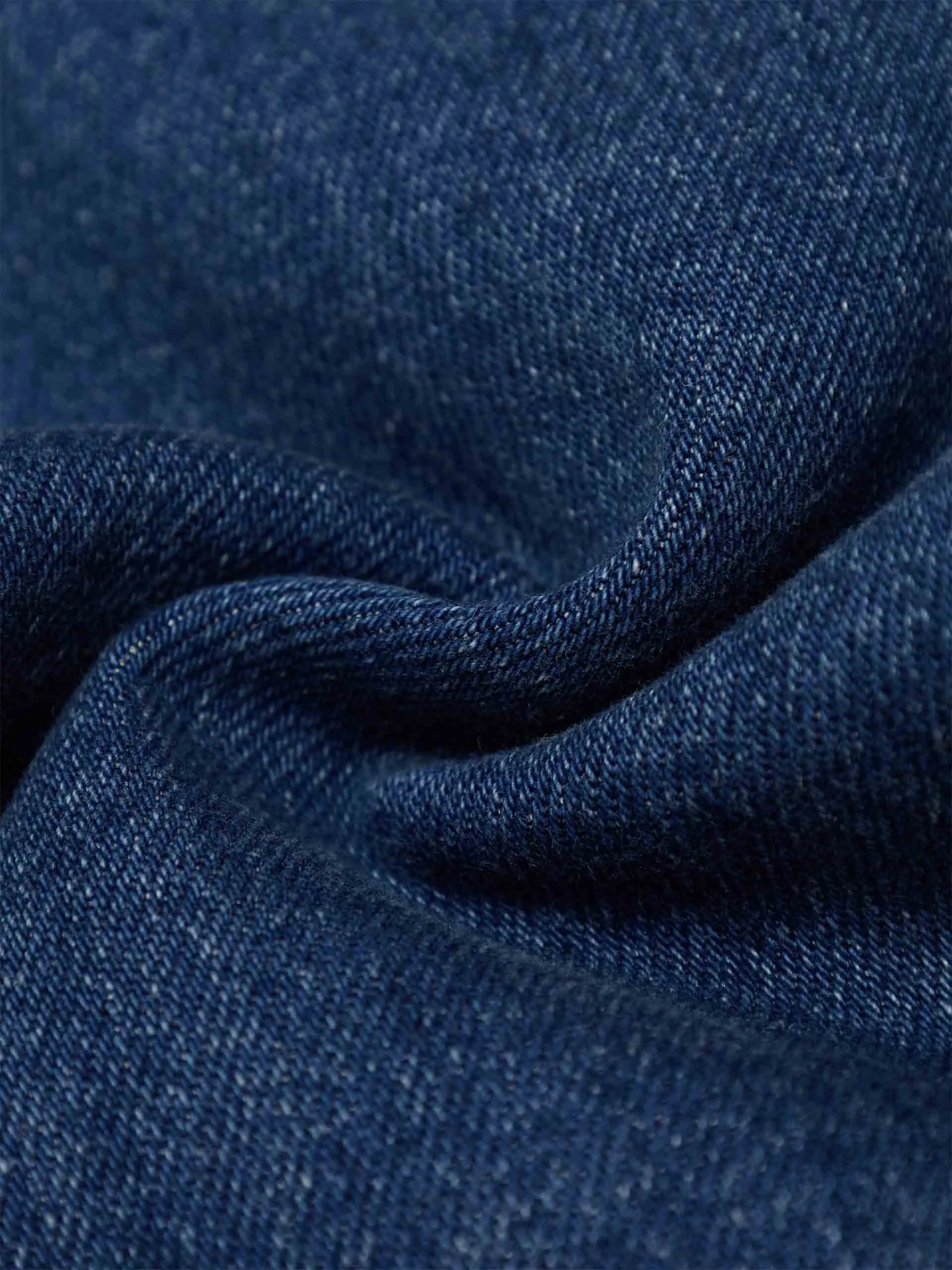 Side Slit Straight Jeans