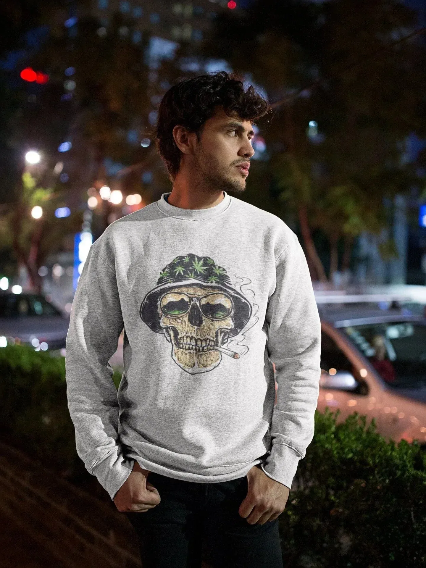 Skeleton Stoner Shirt, Stoner Gift for Him