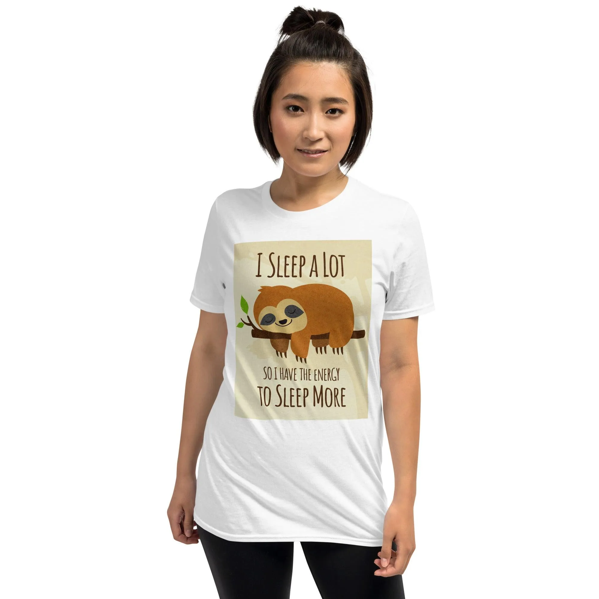 Sloth I Sleep A Lot | Unisex Soft Style T-Shirt