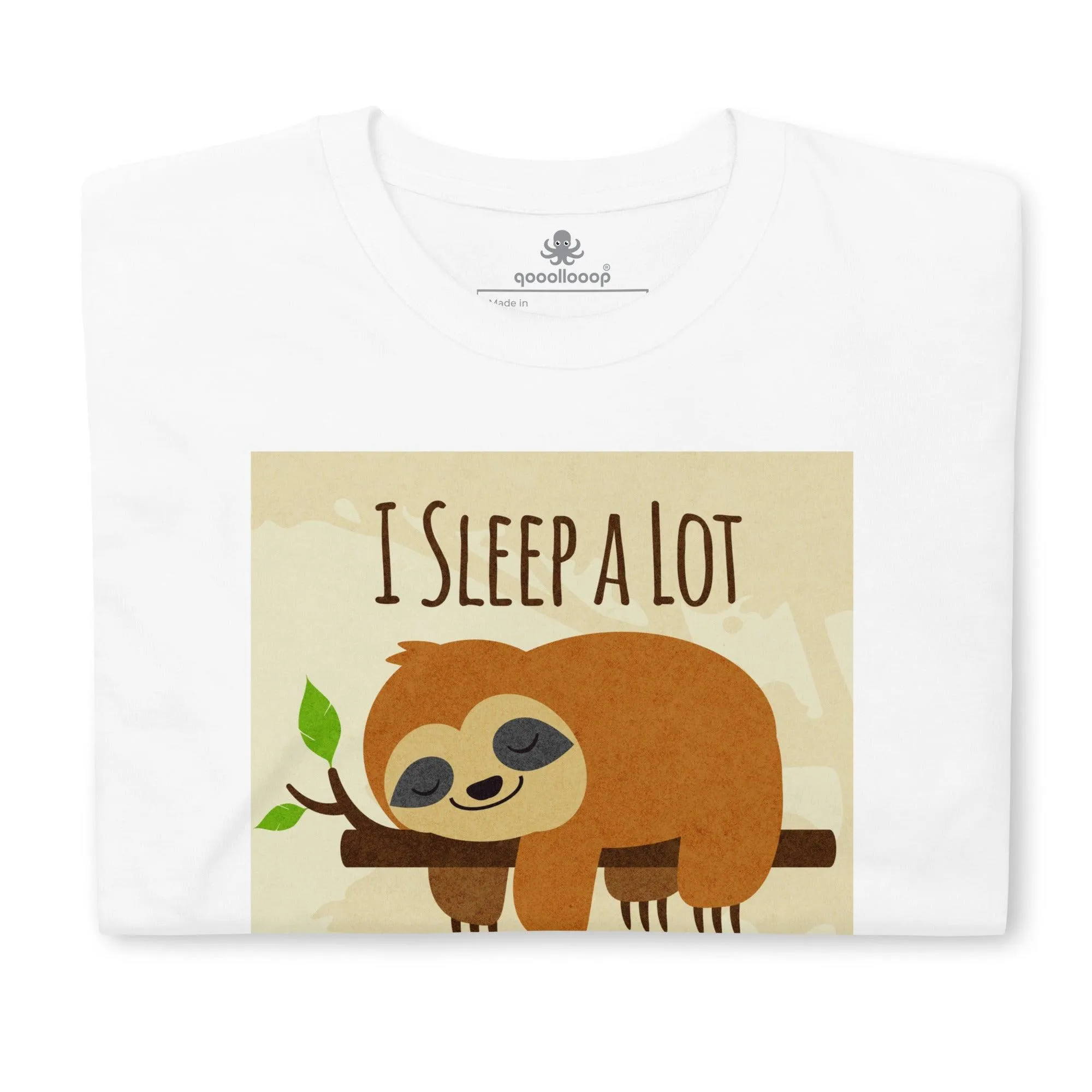 Sloth I Sleep A Lot | Unisex Soft Style T-Shirt