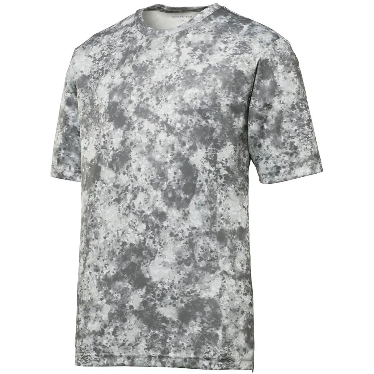 Sport-Tek Men's Dark Smoke Grey Mineral Freeze Tee