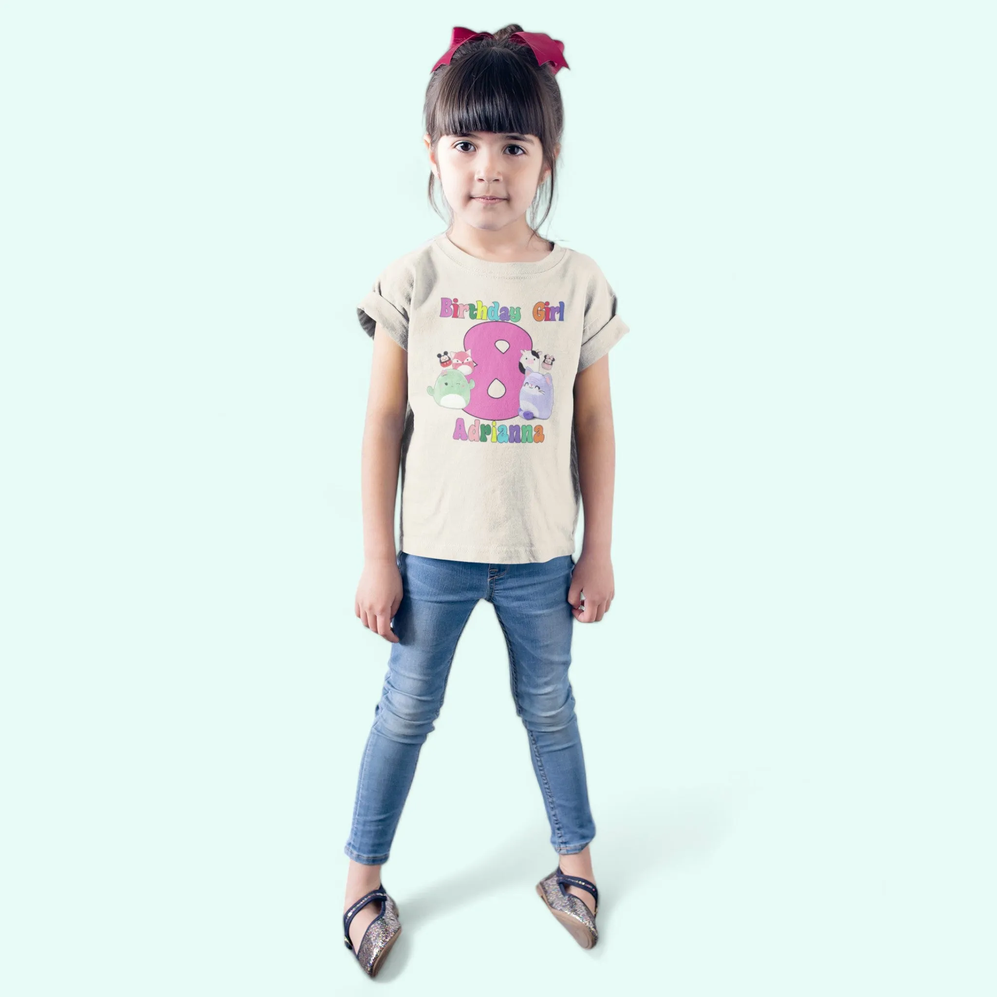 Squishmallows shirt squishmallows birthday shirt Girls Birthday Shirt