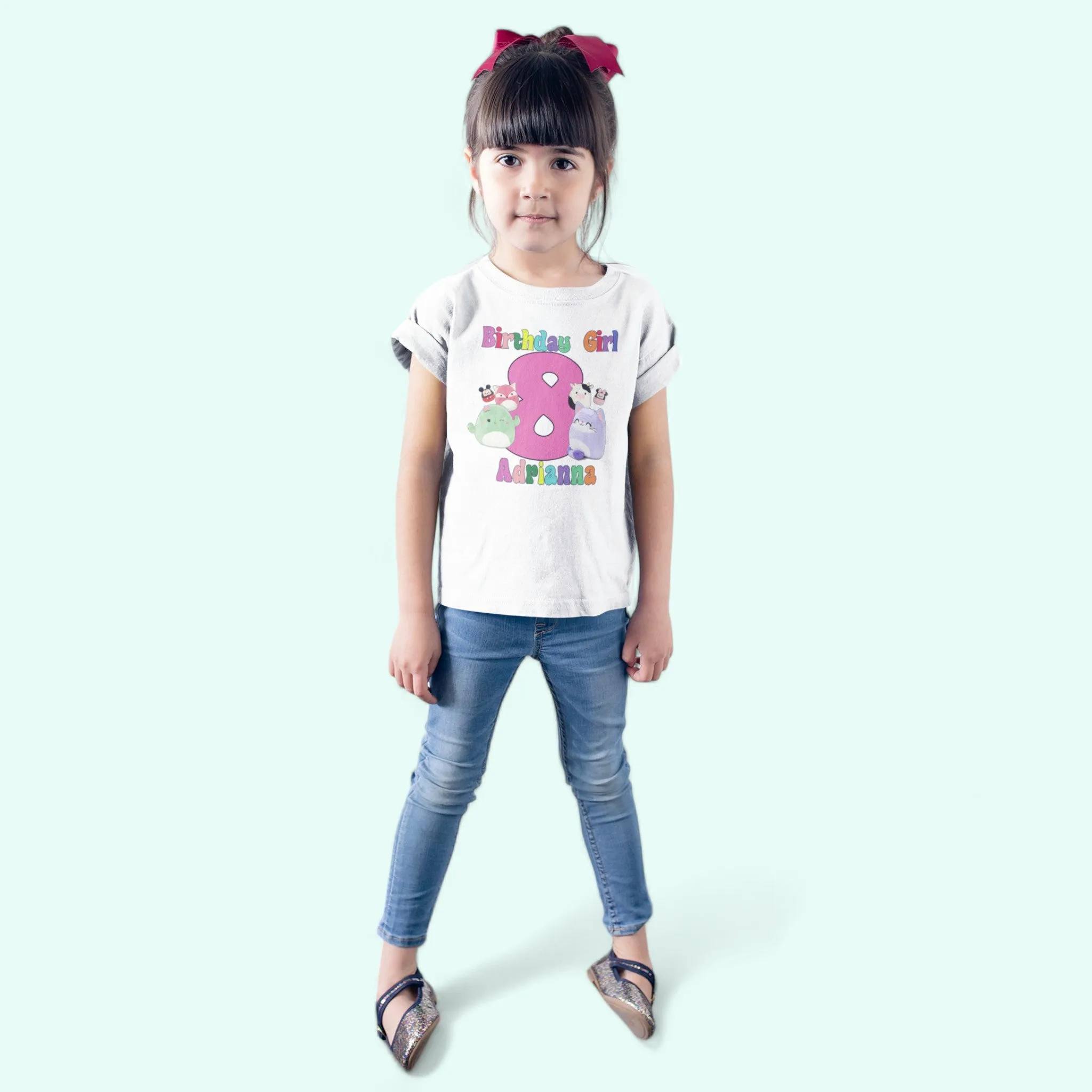 Squishmallows shirt squishmallows birthday shirt Girls Birthday Shirt