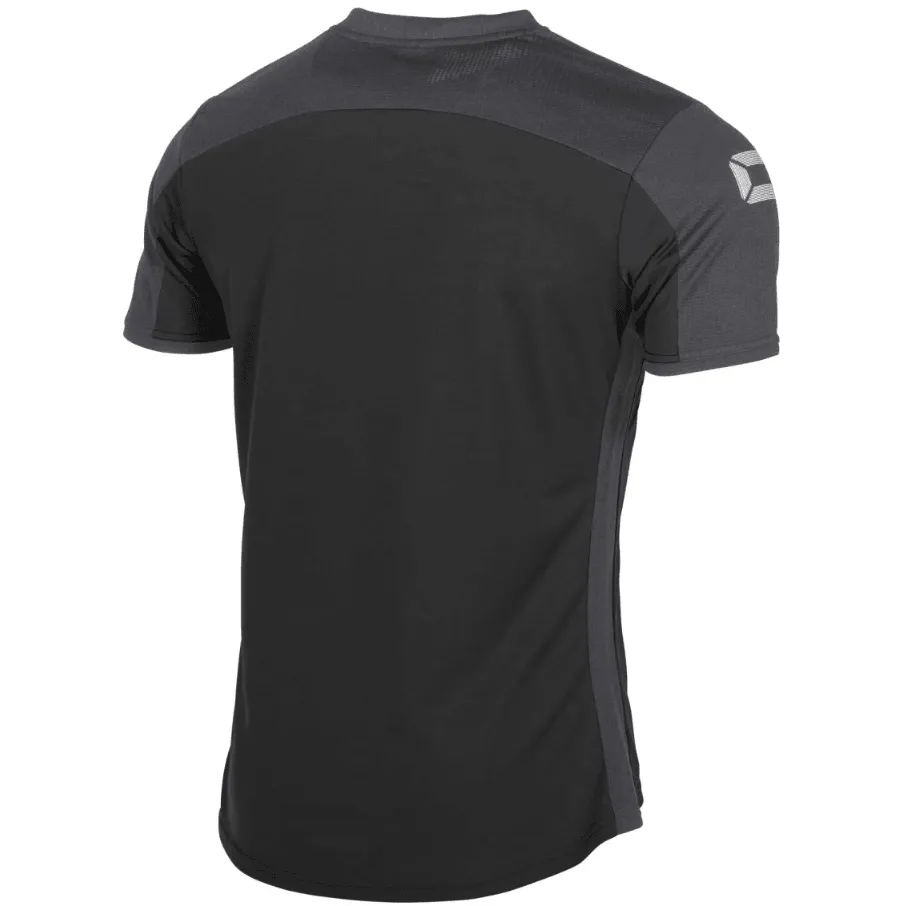 Stanno Adults Pride T-Shirt Black/Anthracite