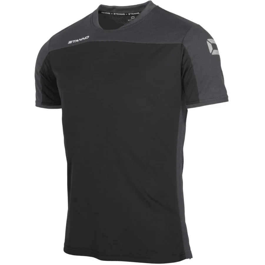 Stanno Adults Pride T-Shirt Black/Anthracite