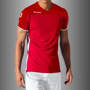 Stanno Adults Pride T-Shirt Red/White