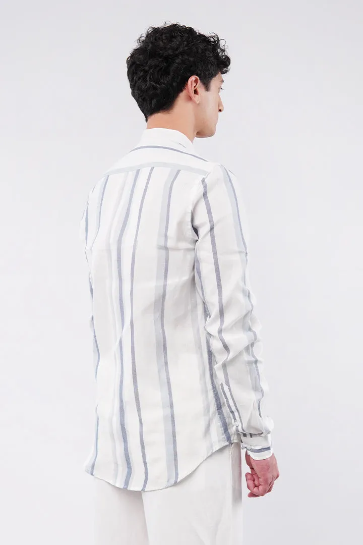 Striped Linen Shirt - Multicolor