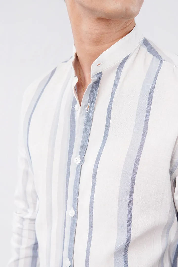 Striped Linen Shirt - Multicolor