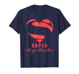 Super Big Brother Superhero T Shirt Gift Mother Father Day