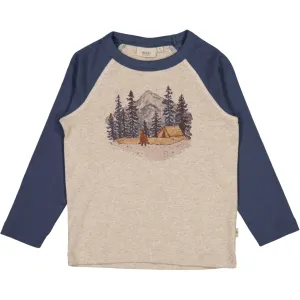 T-Shirt Forest Lake - gravel melange