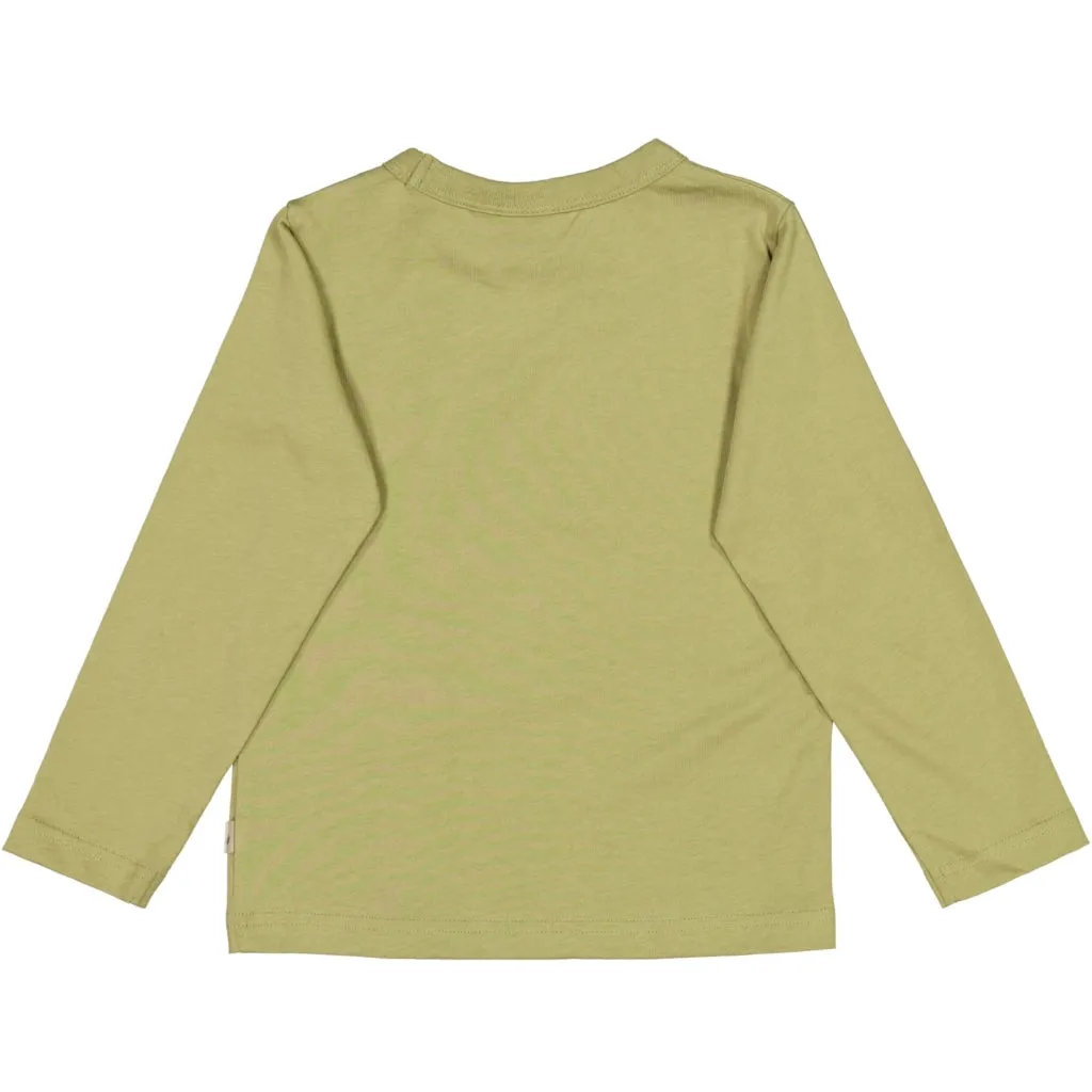 T-Shirt Magnifying Glass - heather green