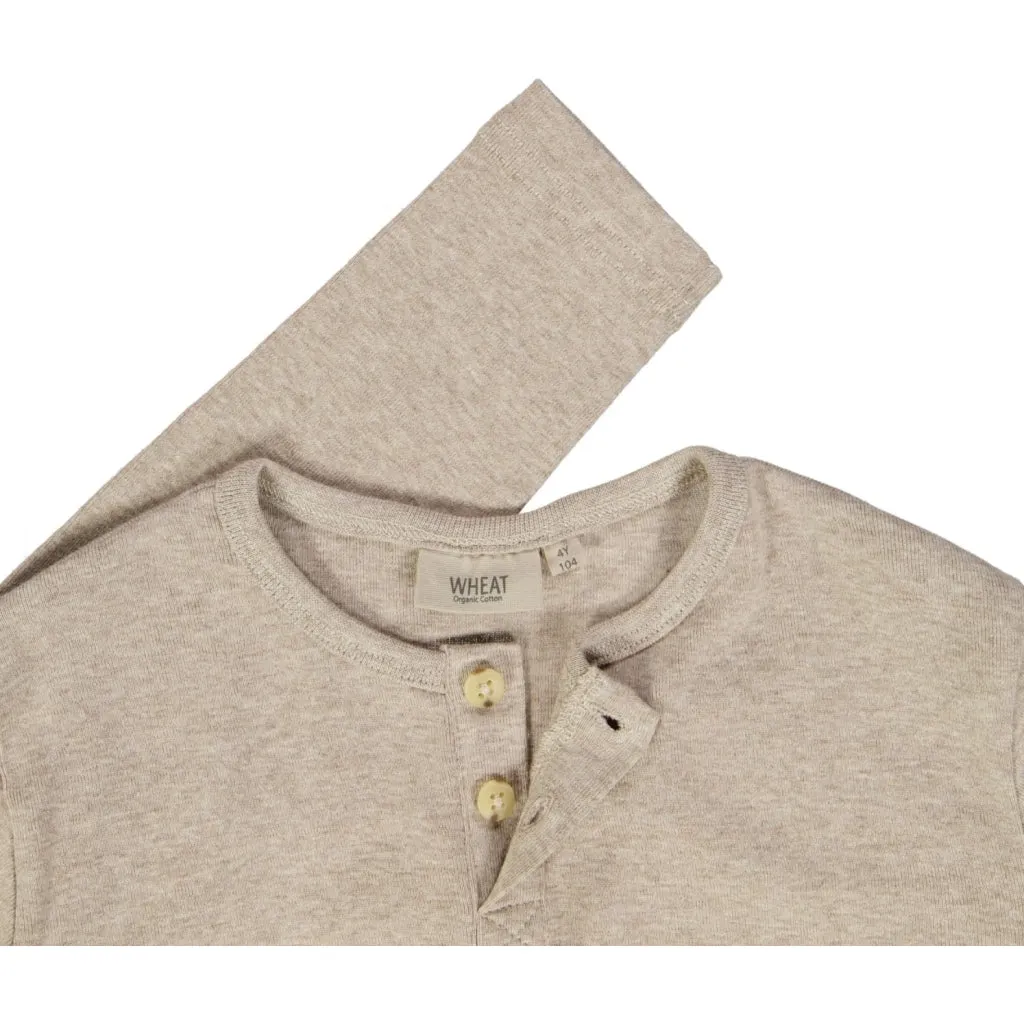 T-Shirt Morris - gravel melange
