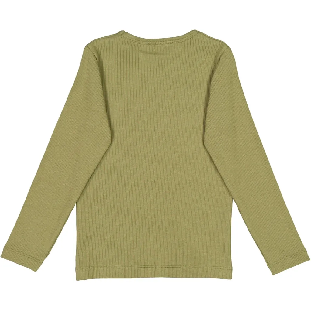 T-Shirt Nor LS - olive