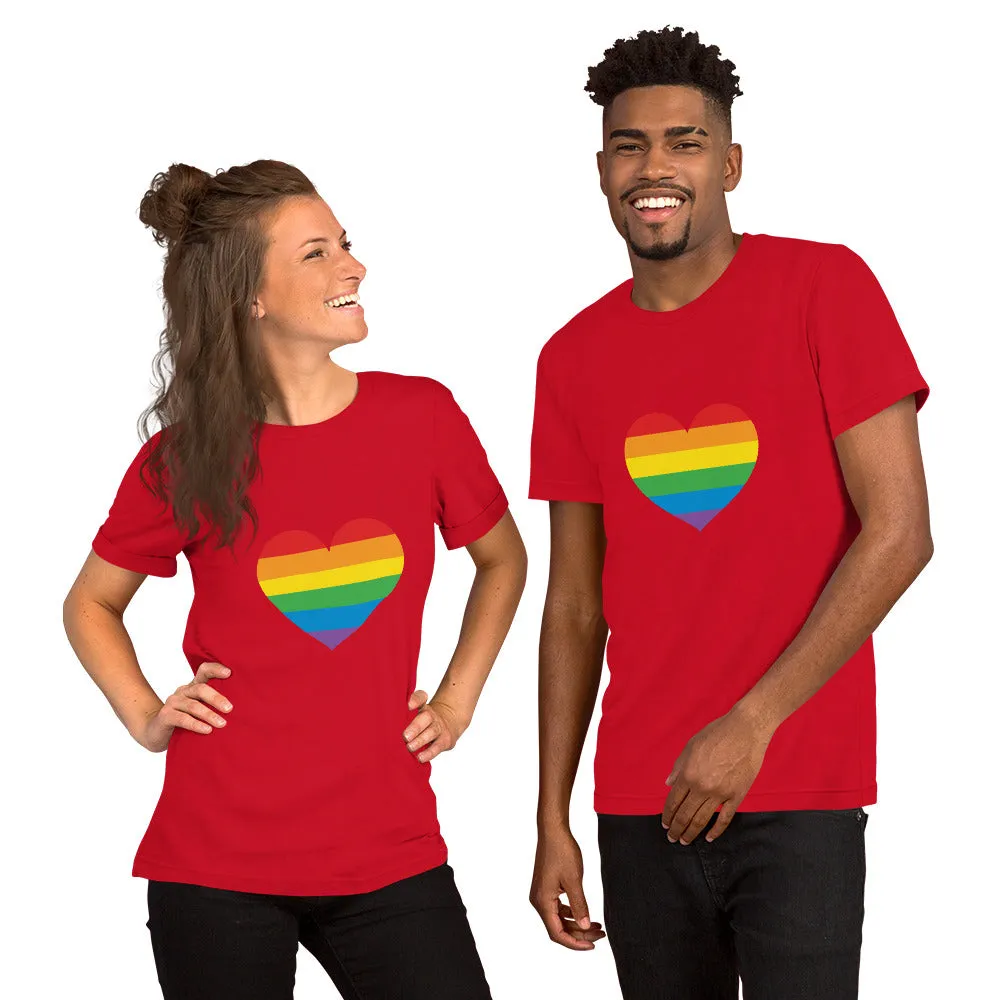 T-Shirts - Love (Glamourange Love Staple T-Shirts - Front Print 0015 Model)