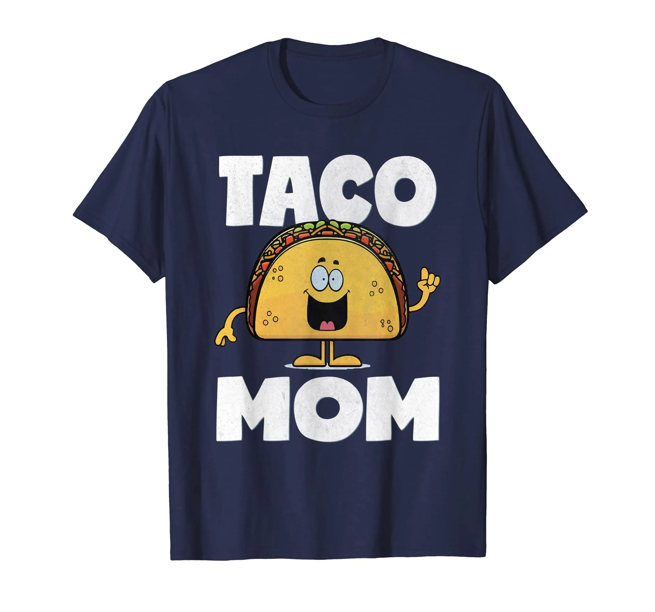 Taco Mom Funny Vintage Mother Mexican Tacos Love T-Shirt