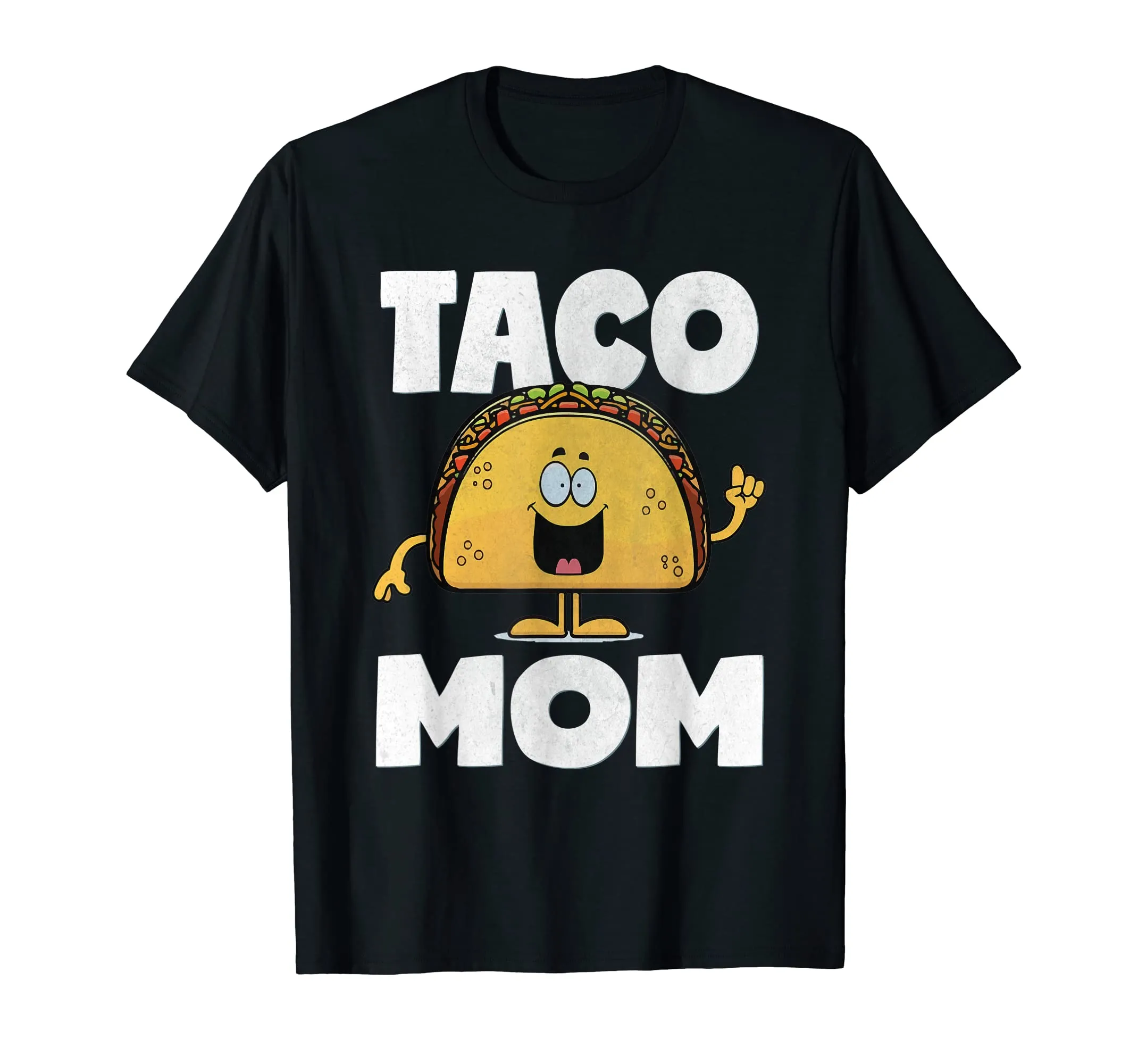 Taco Mom Funny Vintage Mother Mexican Tacos Love T-Shirt