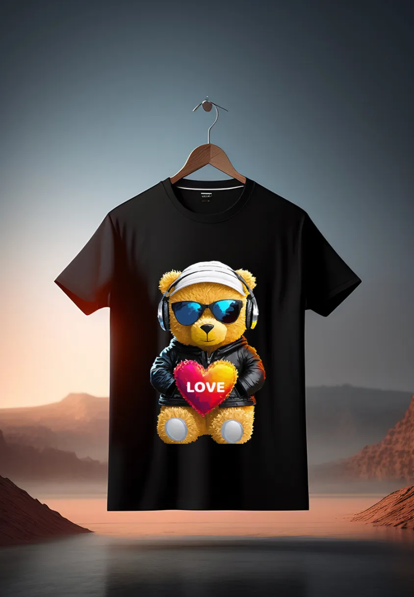 Teddy Love Art Exclusive T-Shirts | Grooveman Music