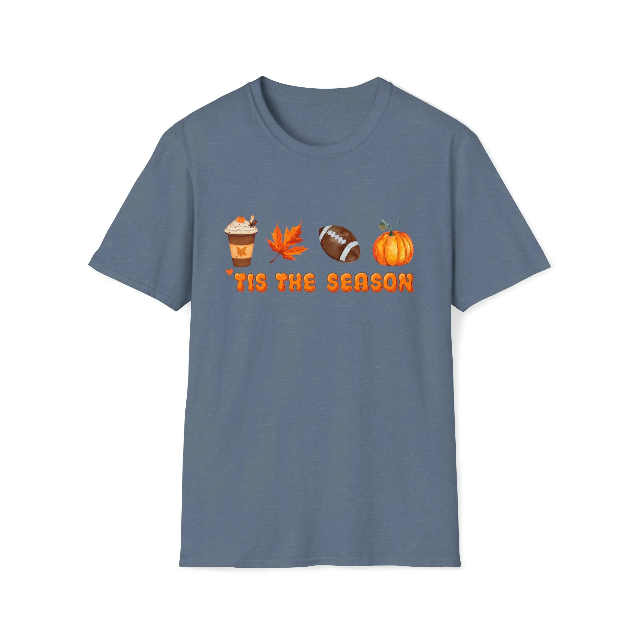 Tis The Season, Fall Shirt for Women, Halloween shirt, Fall Clothing Shirt, Fall Crewneck shirts, Pumpkin Shirt, Thanksgiving Sweater Autumn