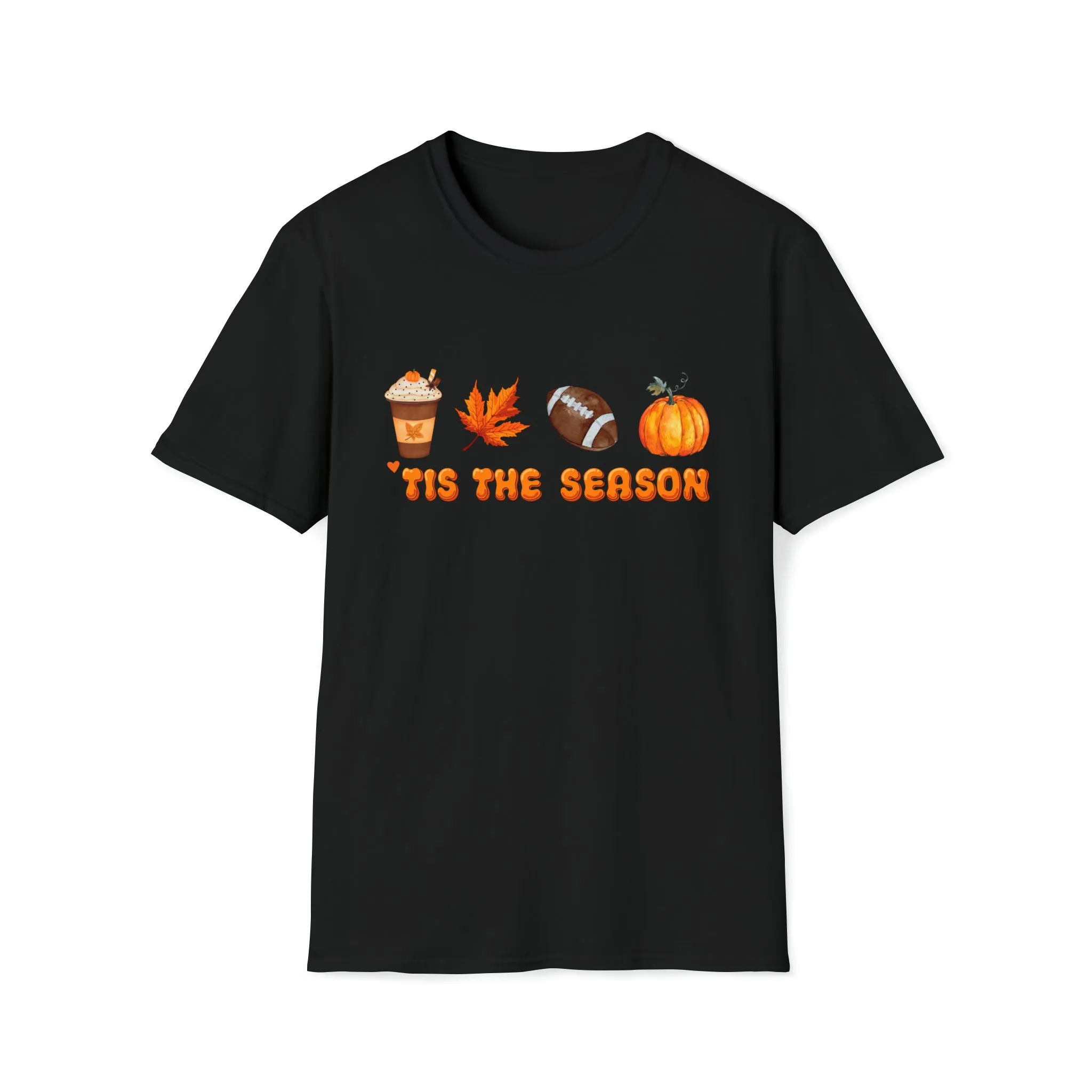 Tis The Season, Fall Shirt for Women, Halloween shirt, Fall Clothing Shirt, Fall Crewneck shirts, Pumpkin Shirt, Thanksgiving Sweater Autumn