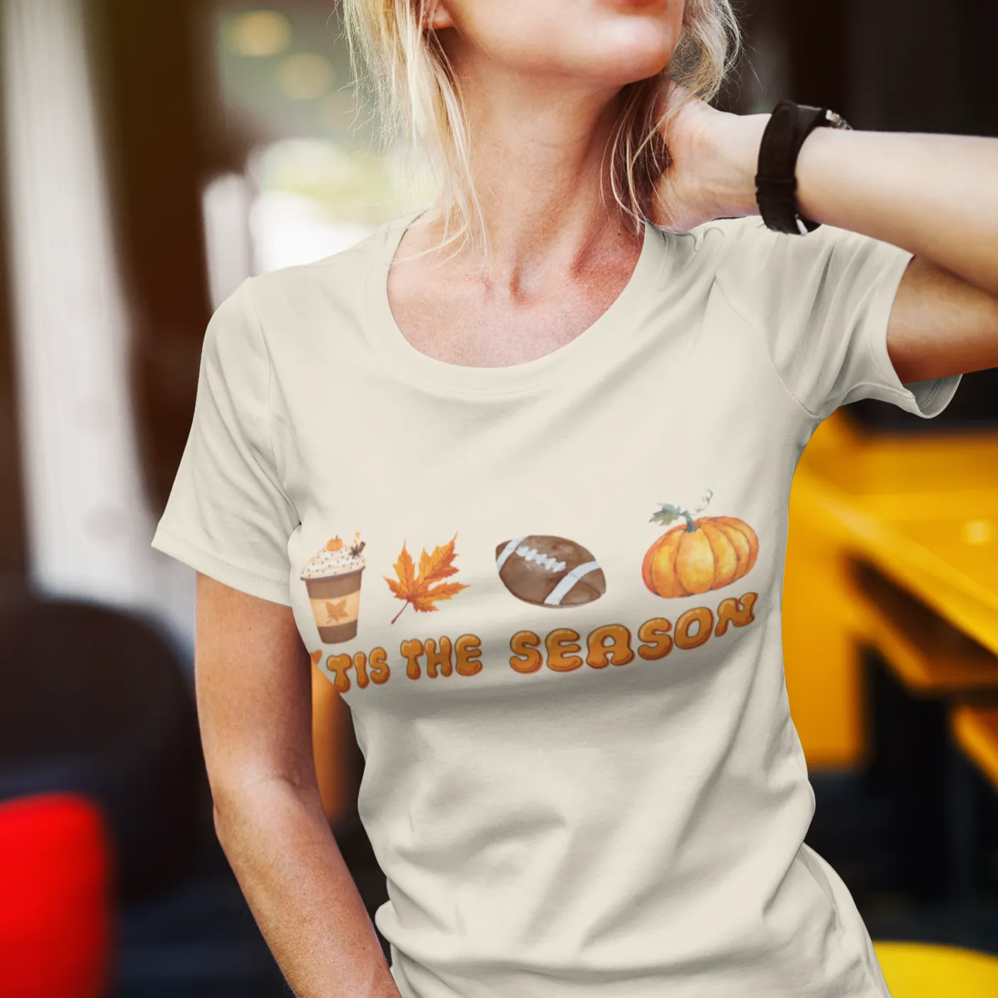 Tis The Season, Fall Shirt for Women, Halloween shirt, Fall Clothing Shirt, Fall Crewneck shirts, Pumpkin Shirt, Thanksgiving Sweater Autumn