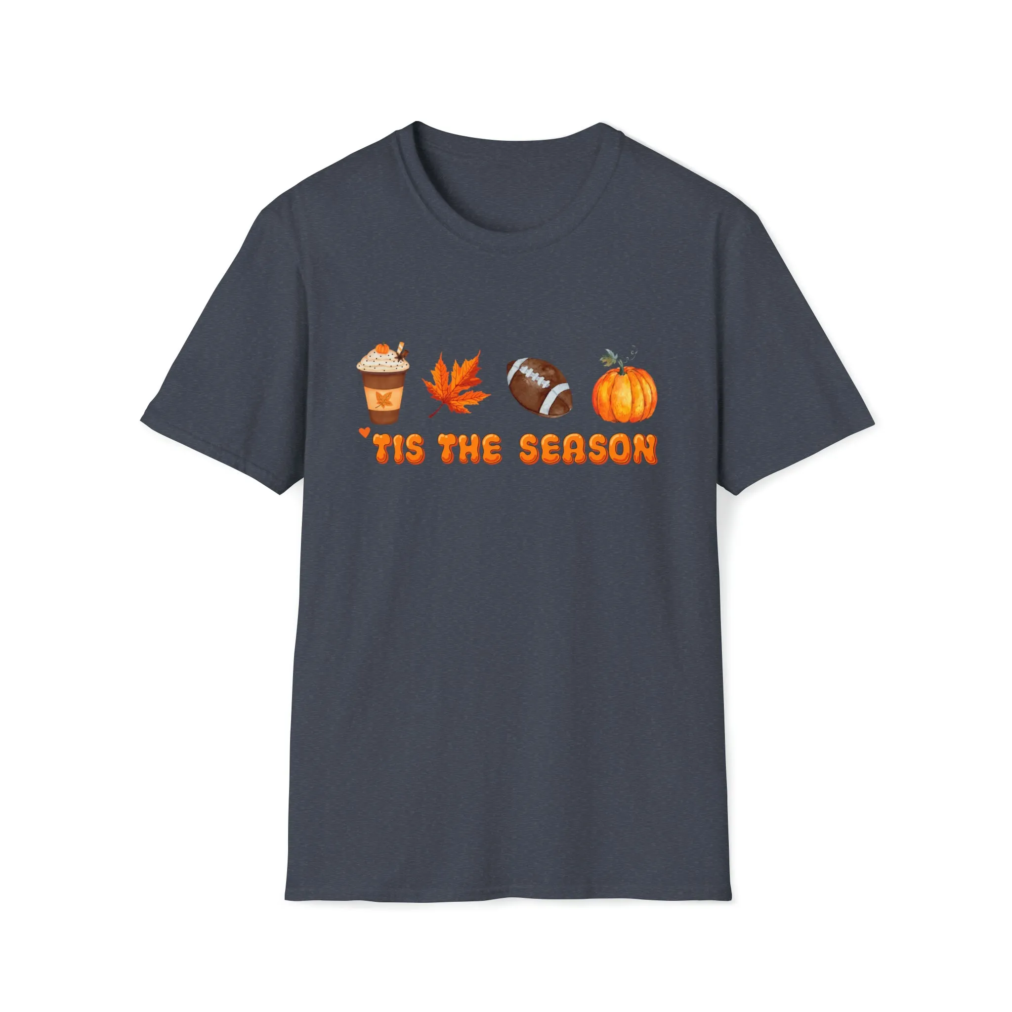 Tis The Season, Fall Shirt for Women, Halloween shirt, Fall Clothing Shirt, Fall Crewneck shirts, Pumpkin Shirt, Thanksgiving Sweater Autumn