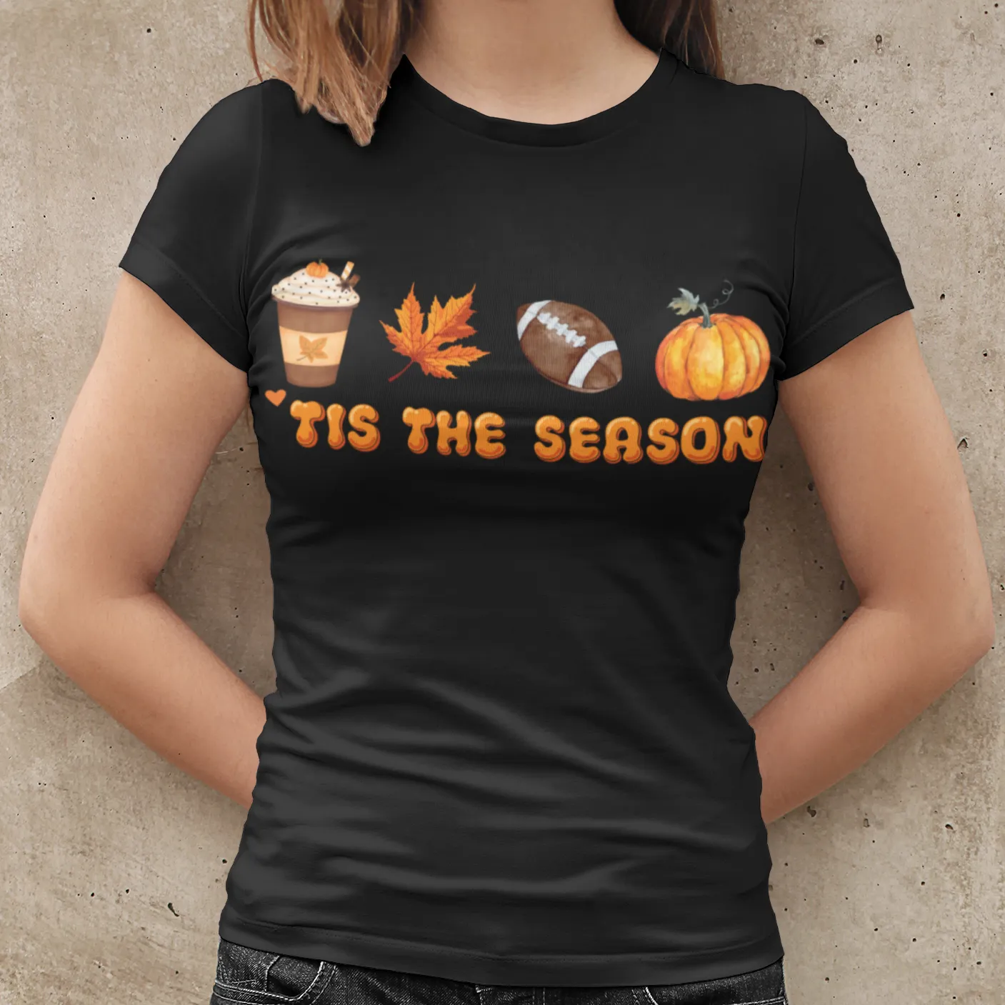 Tis The Season, Fall Shirt for Women, Halloween shirt, Fall Clothing Shirt, Fall Crewneck shirts, Pumpkin Shirt, Thanksgiving Sweater Autumn