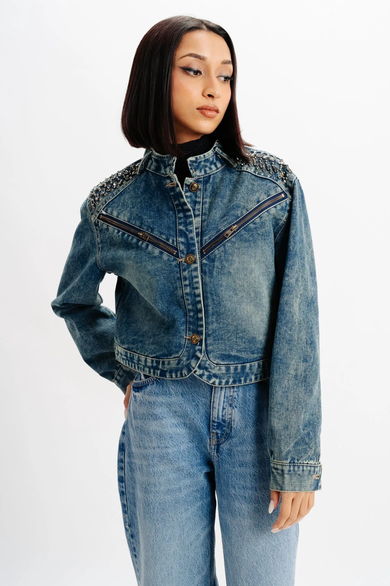 Urban Edge Denim Jacket