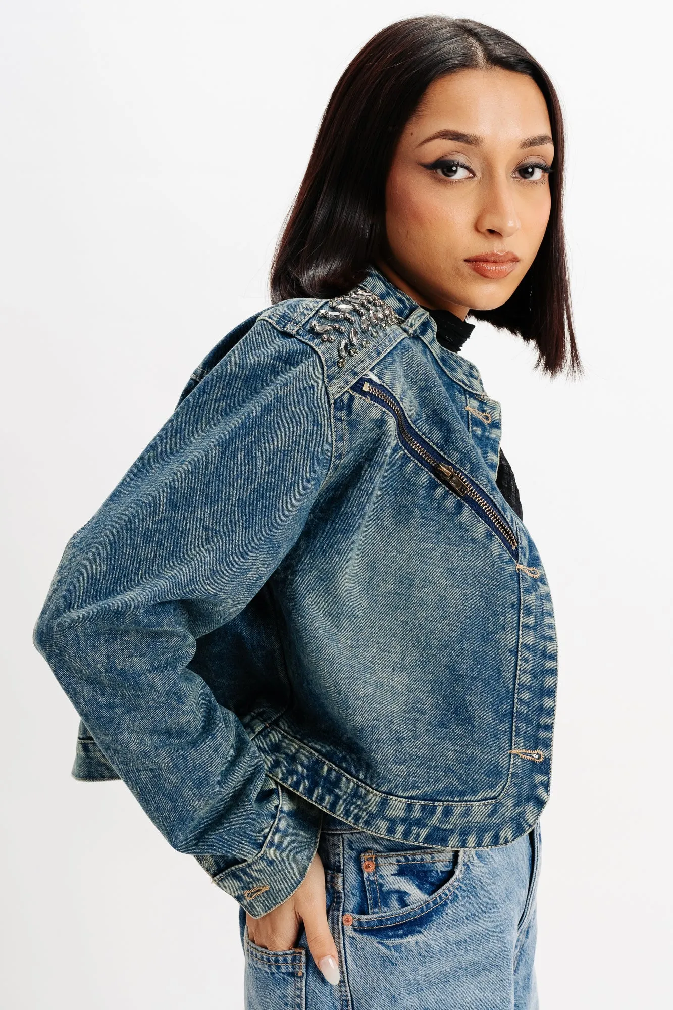 Urban Edge Denim Jacket