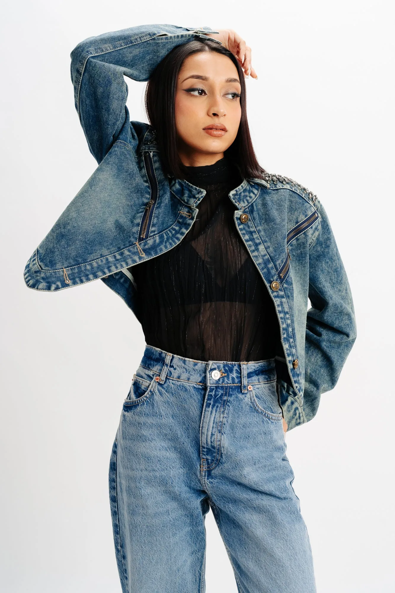 Urban Edge Denim Jacket