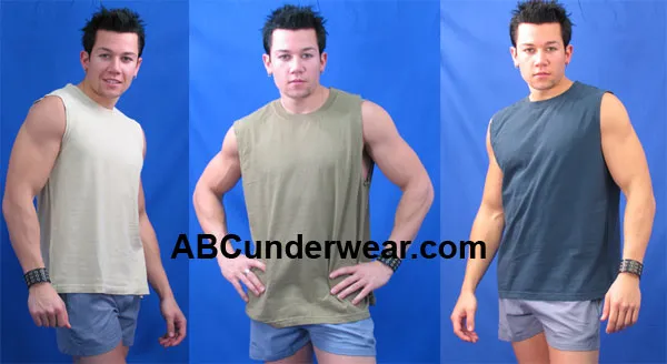 Vintage Look Muscle Shirt