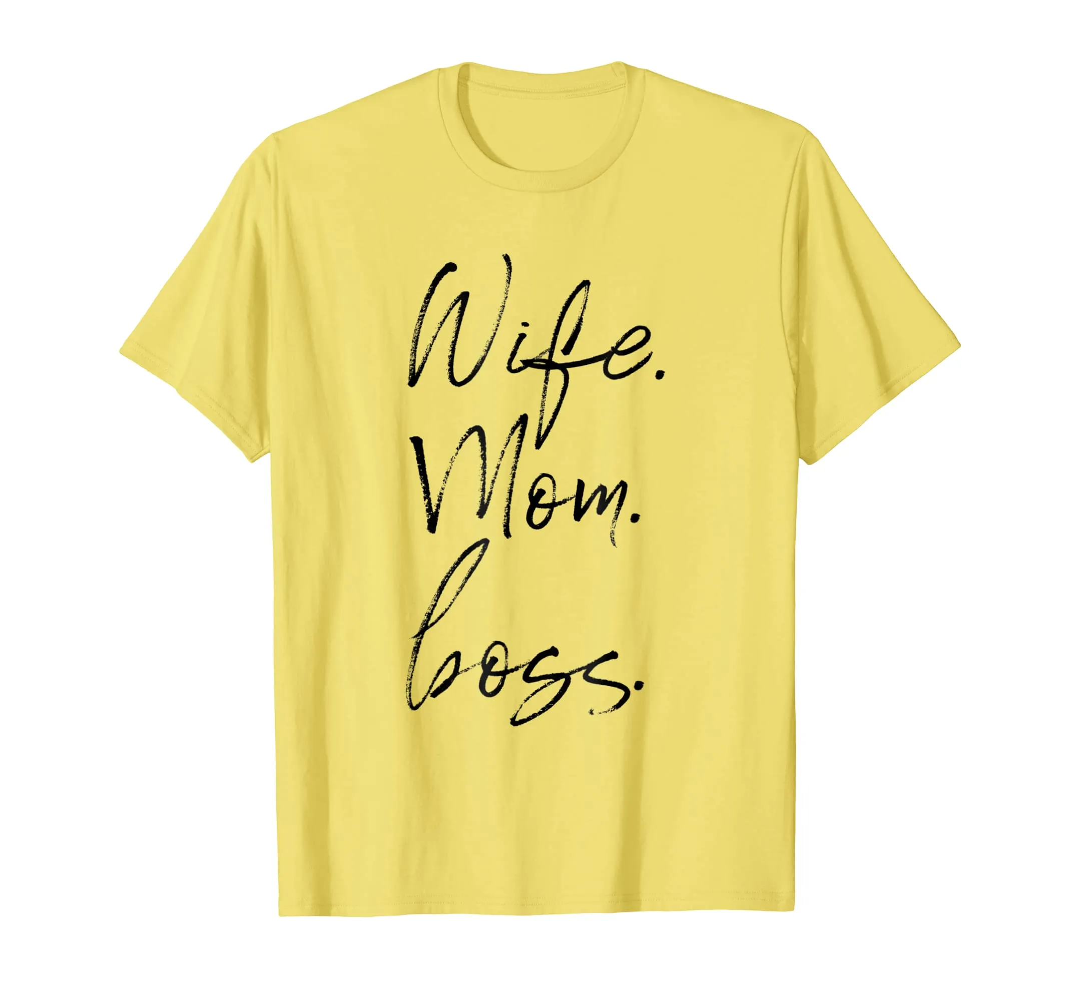 Wife Mom Boss Shirt - Cute Wife T-Shirt Gift For Mother