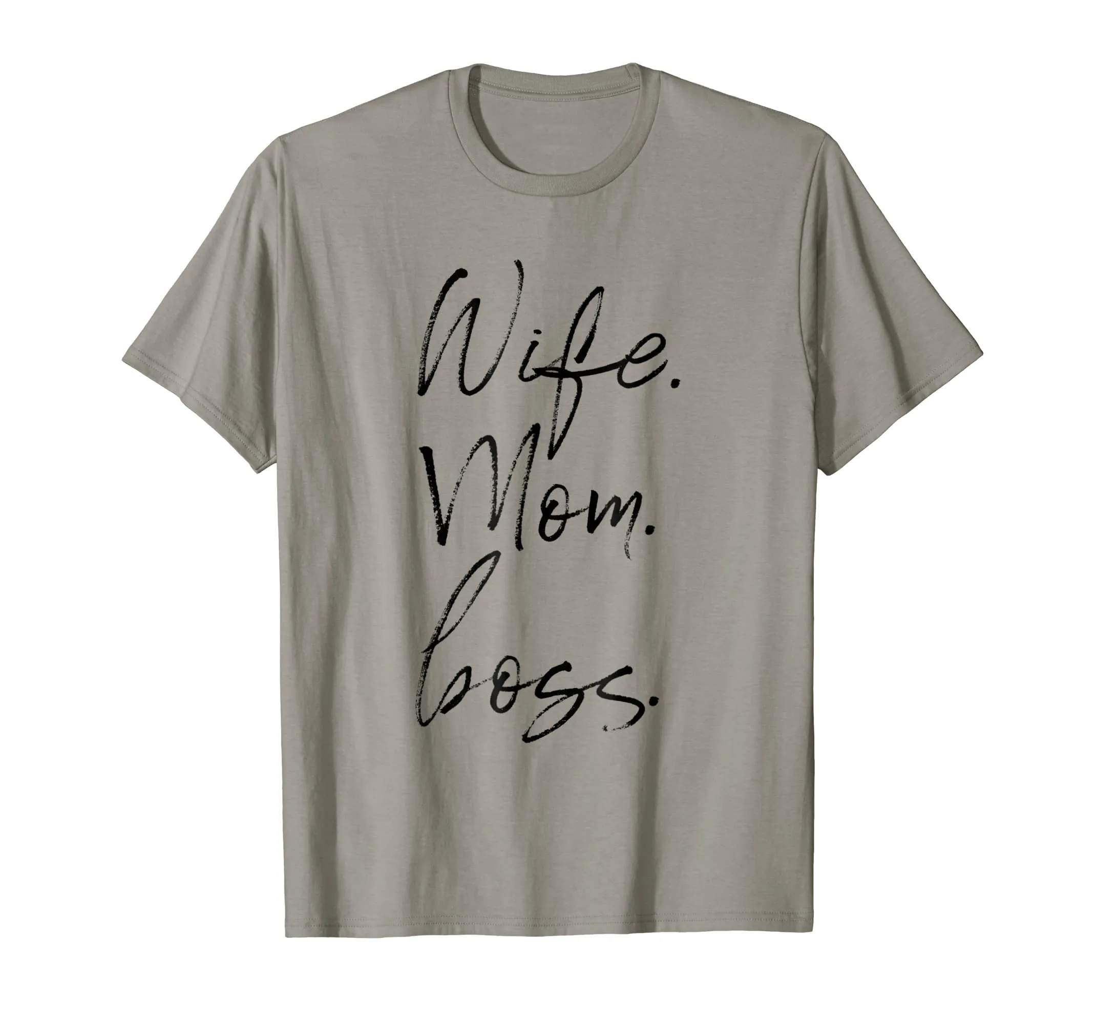Wife Mom Boss Shirt - Cute Wife T-Shirt Gift For Mother
