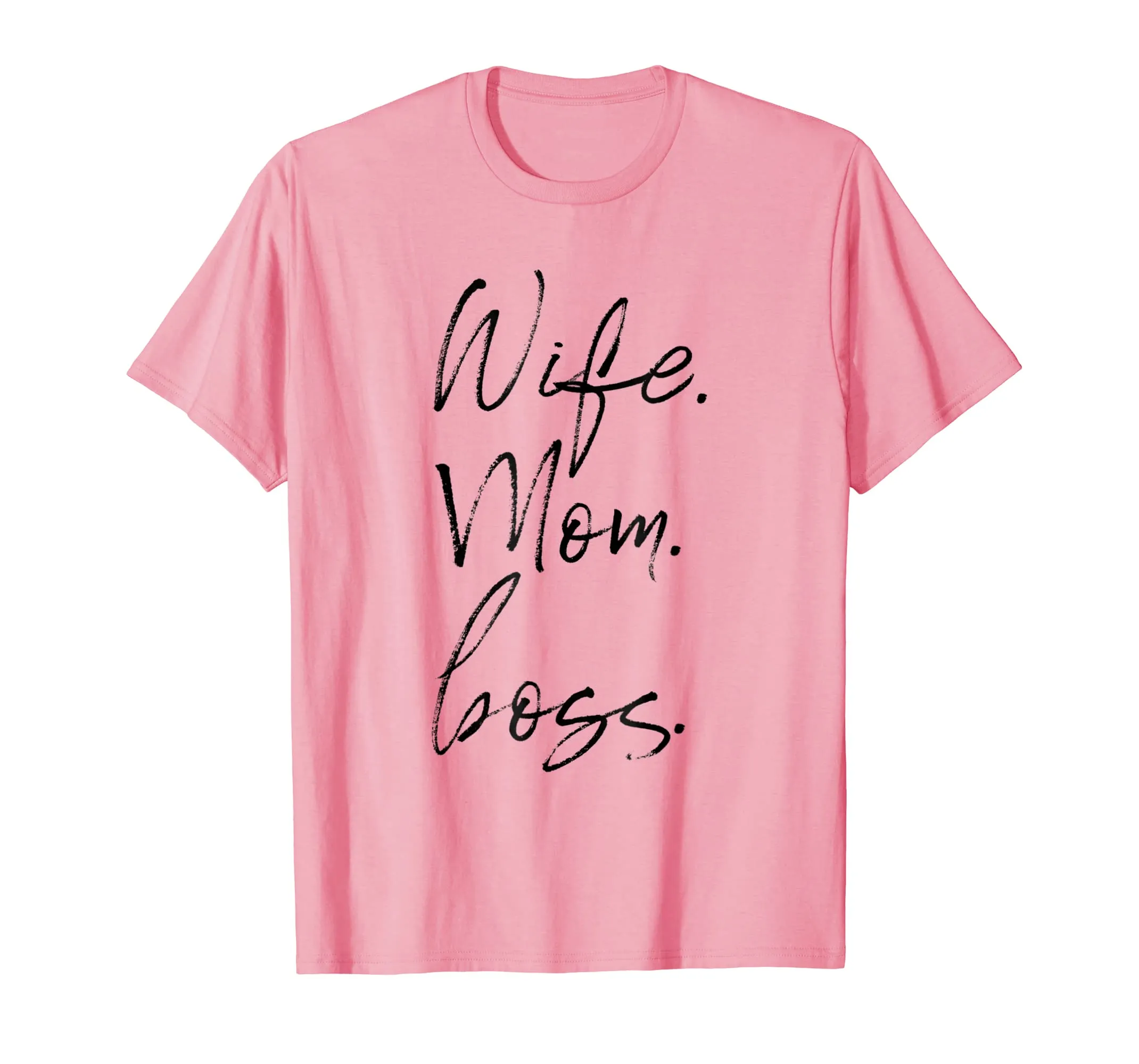 Wife Mom Boss Shirt - Cute Wife T-Shirt Gift For Mother