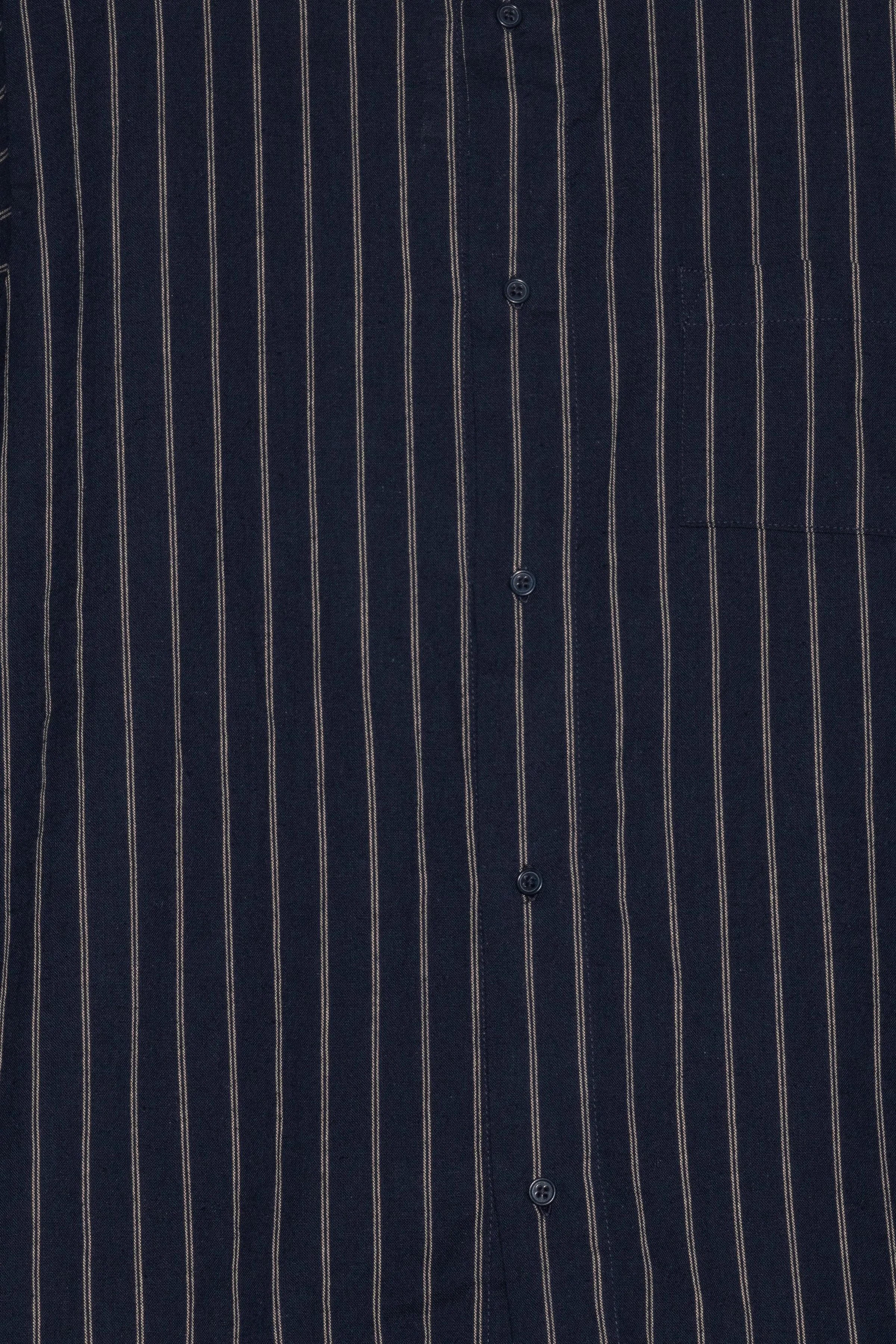 WILLIAM FREDERICK - OFFICE SHIRT IN NAVY AND BEIGE STRIPE