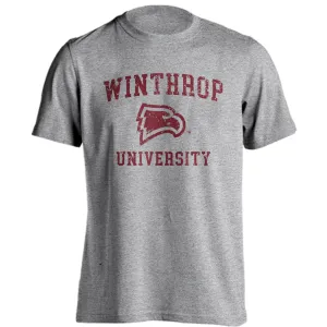 Winthrop Eagles Distressed Retro Short Sleeve T-shirt