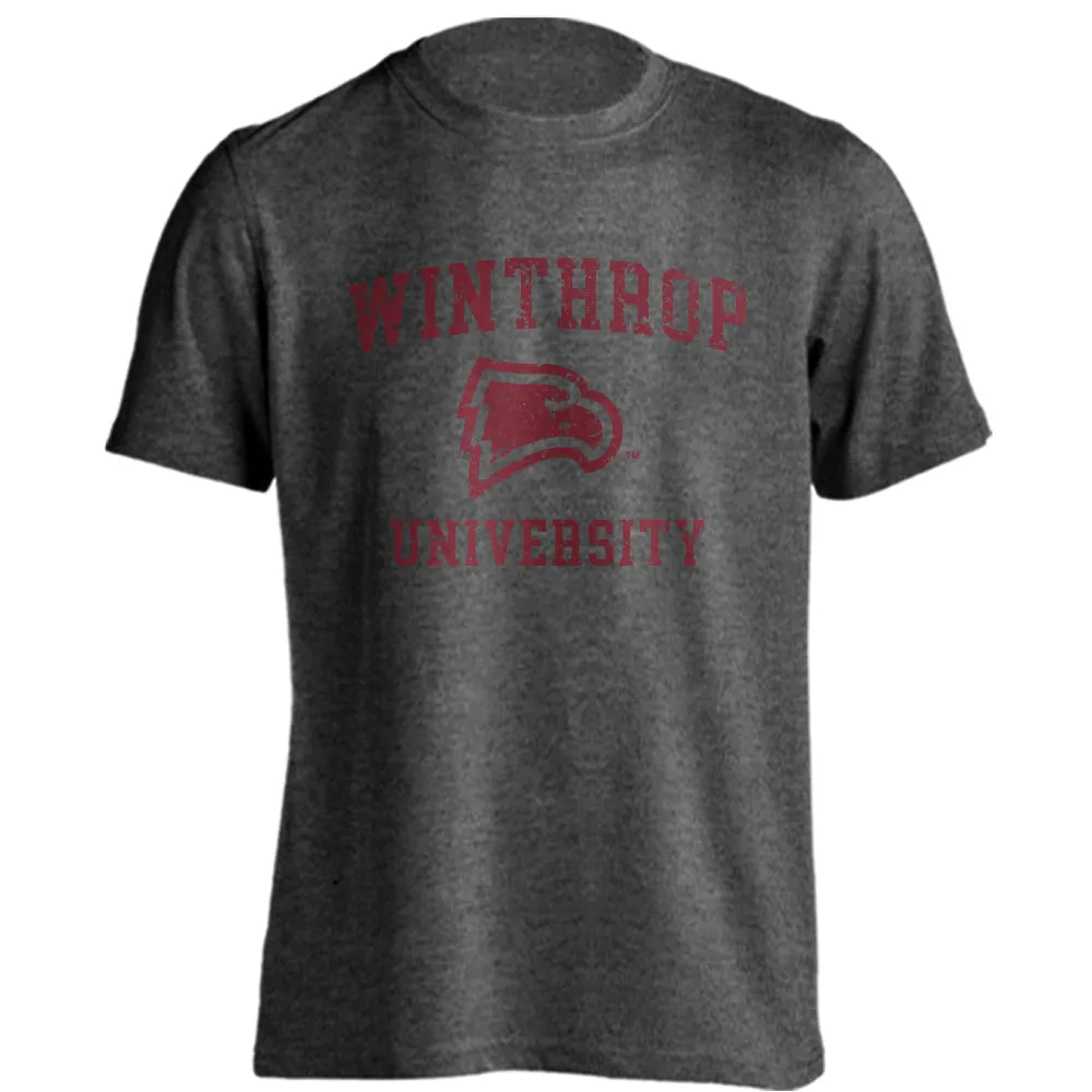 Winthrop Eagles Distressed Retro Short Sleeve T-shirt