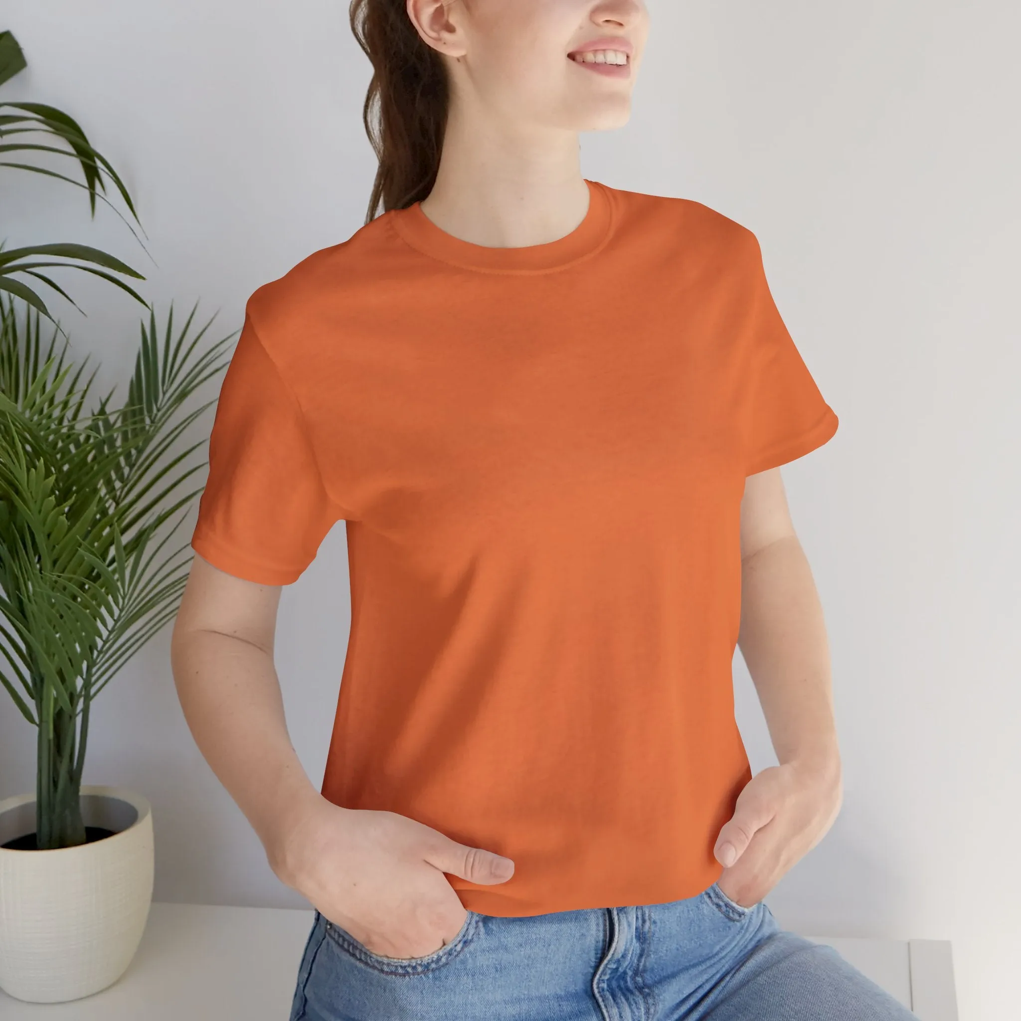 Womens Burnt Orange T Shirts Premium Casual Short Sleeve Shirts Oversized Tops