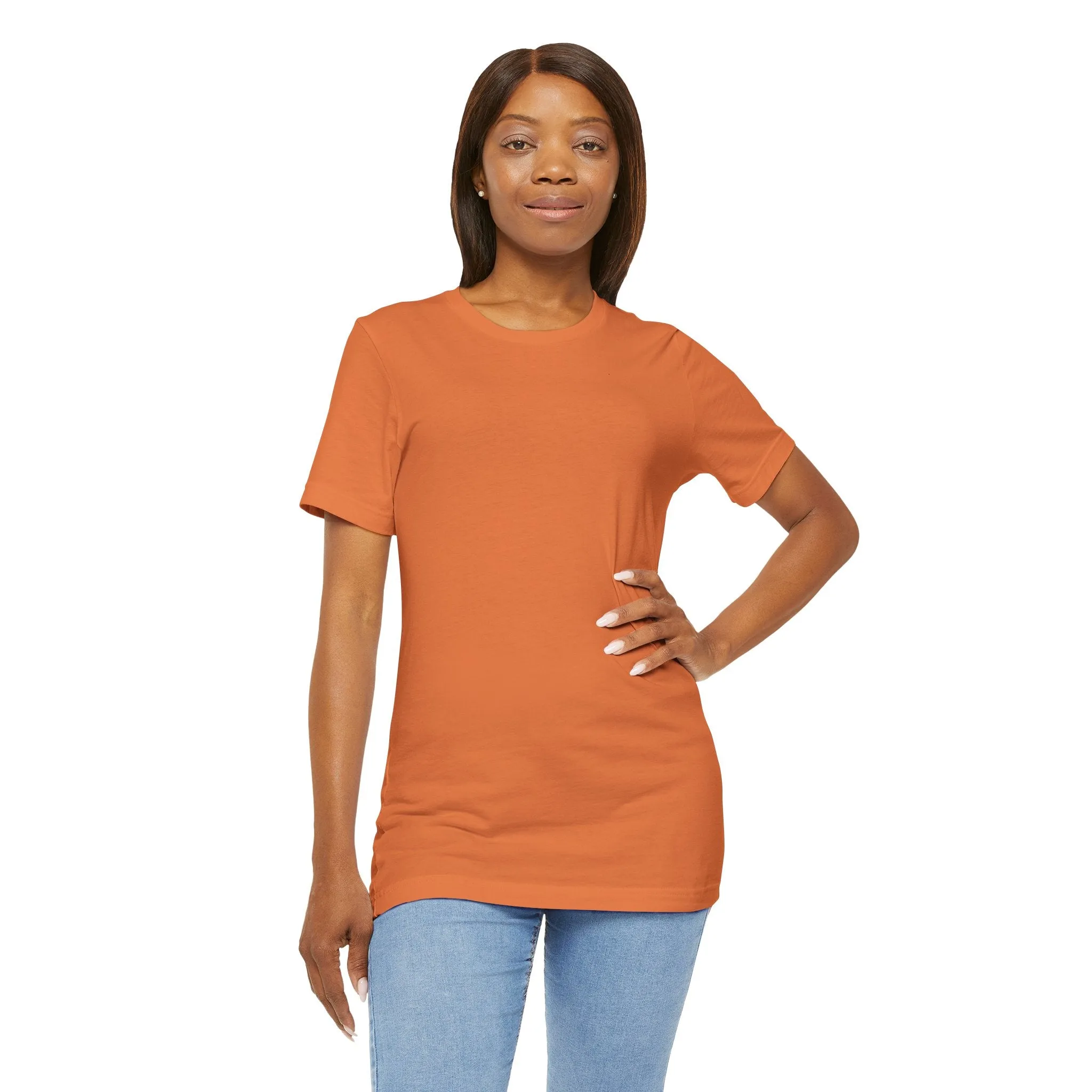 Womens Burnt Orange T Shirts Premium Casual Short Sleeve Shirts Oversized Tops