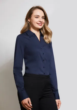 Womens Monaco Long Sleeve Shirt S770LL 8 / Platinum
