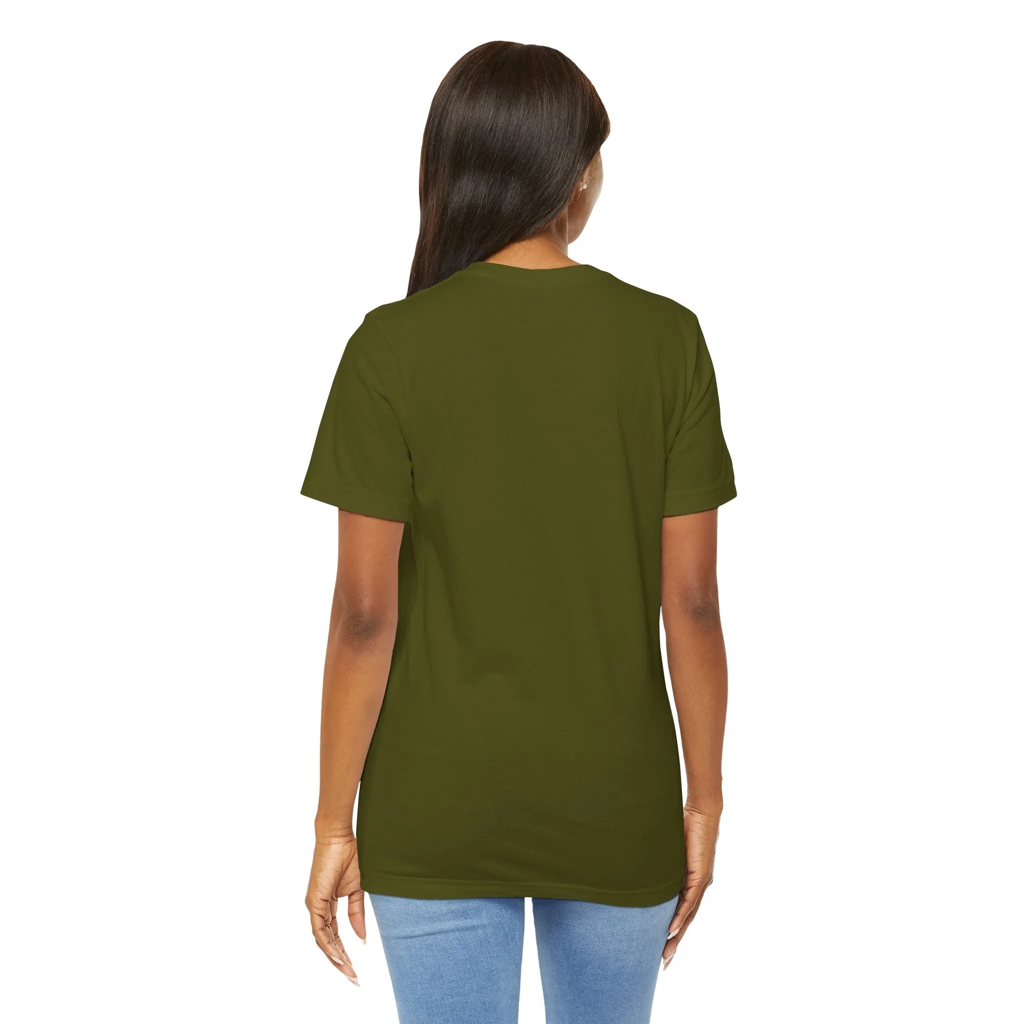 Womens Olive T Shirts Premium Casual Short Sleeve Shirts Oversized Tops