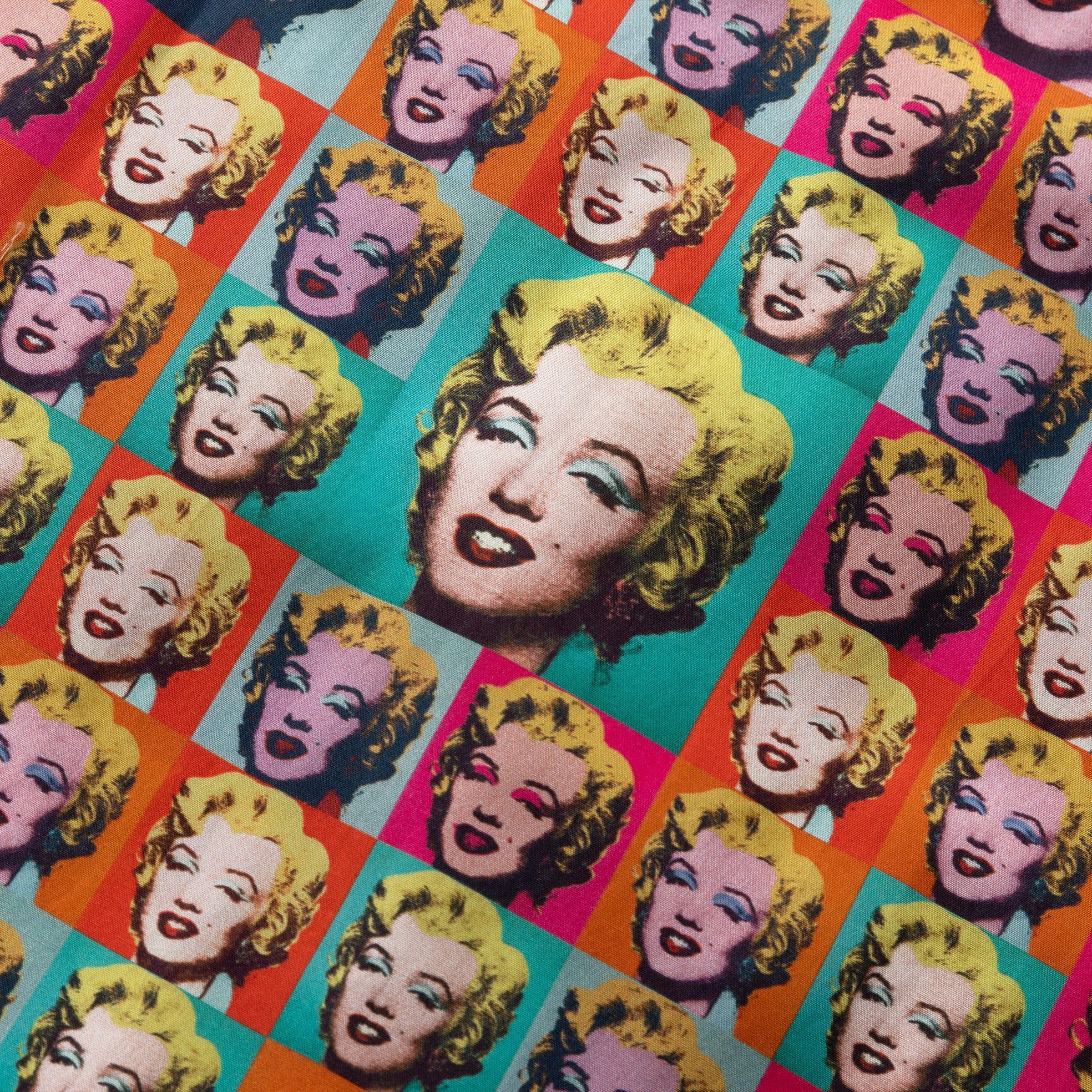 X ANDY WARHOL MARILYN MONROE GRAPHIC PRINT SHIRT