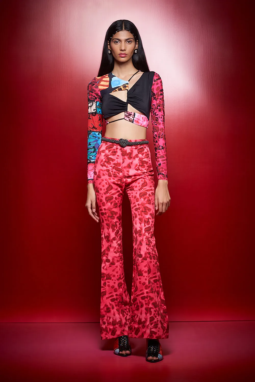 Zoolostamp Asymmetrical Ruched Top